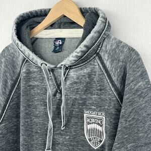 SAUGATUCK Hoodie Mens XL ROWING CLUB Westport CT SRC Winklevoss Sweatshirt Gray